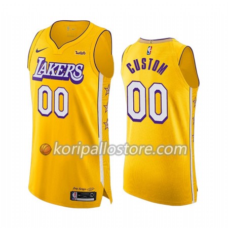 Los Angeles Lakers Custom Nike 2019-2020 City Edition Miesten Pelipaidat Swingman 